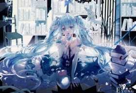 一组画风相当棒的初音未来同人插画作品欣赏！画面华丽的养眼大作
