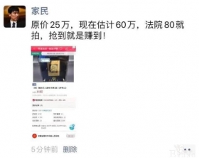 “二次元”再次背锅！游戏卡恶意叫价8700万，扰乱法院拍卖秩序