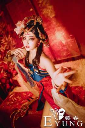 三组很有仙气的人气手游《王者荣耀》杨玉环COSPLAY作品欣赏