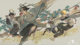 来自台湾地区的插画师绘制的人物插画欣赏！画技优秀堪称大佬级