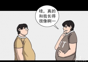 奇趣漫画，疯狂外星人，有时减不减肥是一个生存的问题..