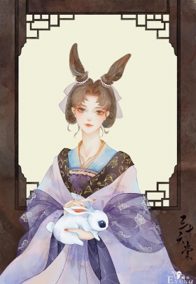 一组非常唯美的古风人物插画欣赏！人物造型漂亮画面让人赏心悦目