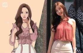 韩漫画家cos自己作品的女主，被称比漫画里更好看