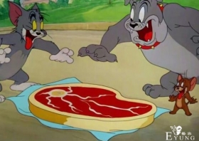 《猫和老鼠》分肉的那一集是在讽刺，谁都不合理