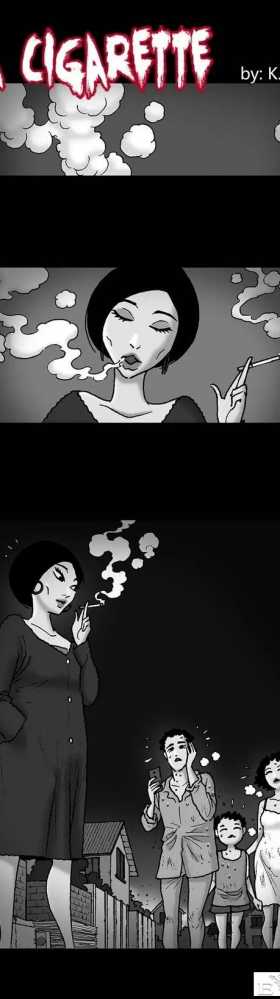漫画：乱弹烟火的女子