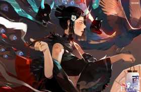 一组漂亮国外人物插画作品欣赏！造型美型画技出色的养眼大作