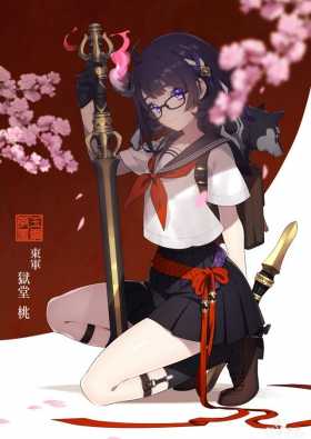 这些萌妹子同人插画画的好可爱啊！虽然上色方法很简单却让人感觉很华丽