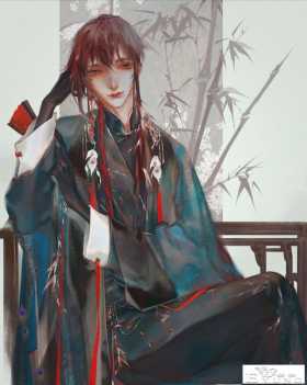 国人插画师绘制的人物超级美型的插画作品！充满古风韵味的作品！