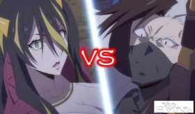 转生史莱姆2：蛇人美女vs魔人，哥布塔来救场，单挑魔人帅不过3秒