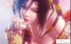 动漫界的六位美女，据说网友都觉得第2位放下头发最好看