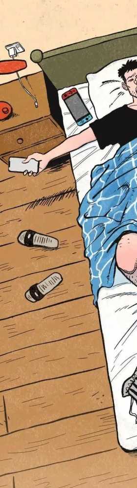 漫画：男人的群聊话题都这么野吗？