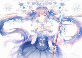 一组非常不错的“初音未来”同人插画作品！画面华丽造型漂亮