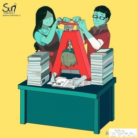 一组漫画，揭露现实与人性