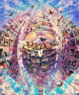 简直给这个画师的耐心跪了，绘师JH科学笔下的无重力世界