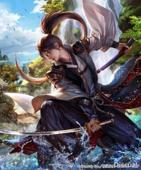 国人画师相当华丽潇洒的游戏插画作品！人物美型画功绝对大佬级