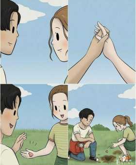 爱情漫画，爱是理解与包容，即使是二次元的爱情也并非坚若磐石的