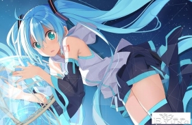 初音粉不可错过的一组插画！插画师BEEK超可爱的初音插画作品欣赏